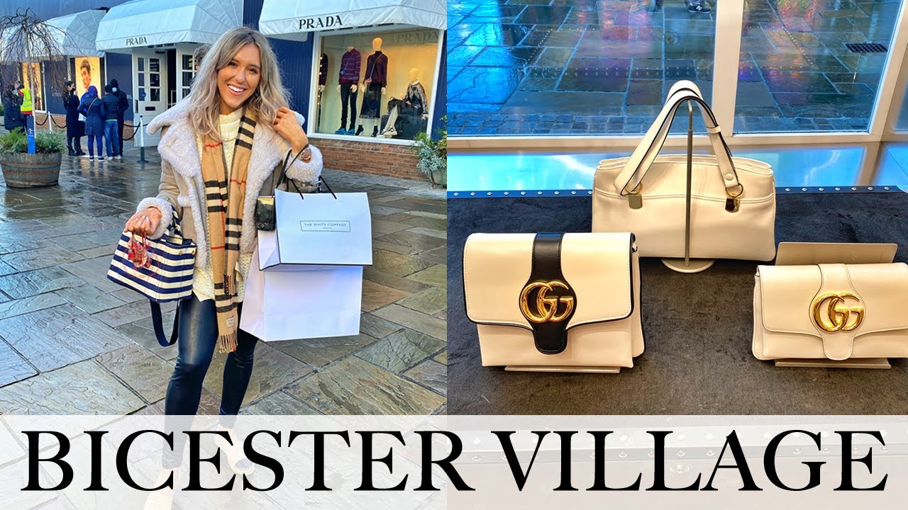 COME LUXURY SHOPPING! NEW BICESTER VILLAGE DESIGNER OUTLET HAUL 2020 | Gucci, YSL, Burberry