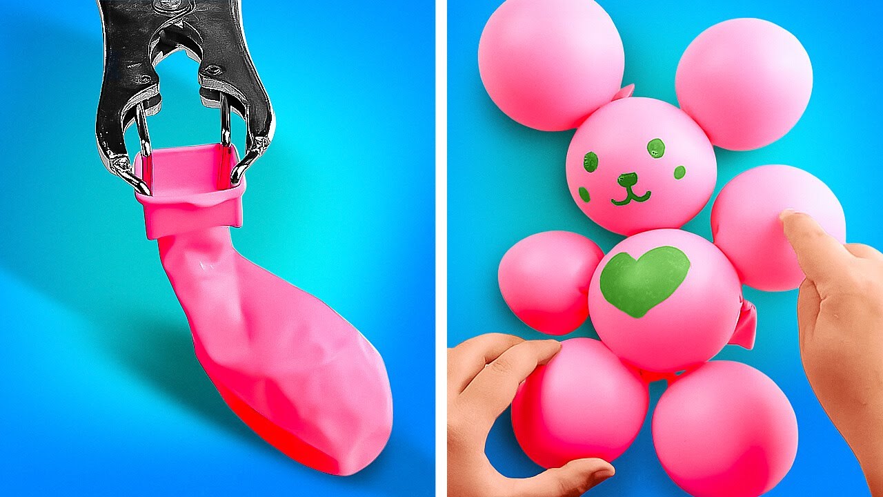 🎈 Progetti fai-da-te divertenti e facili e brillanti trucchi con palloncini che adorerai provare