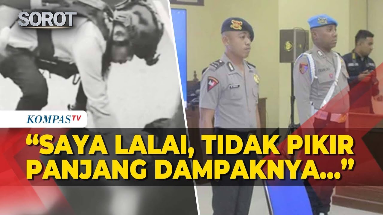 Suara Bergetar! Bripda MS Minta Maaf ke Keluarga Korban dan Masyarakat Tual di Sidang Etik