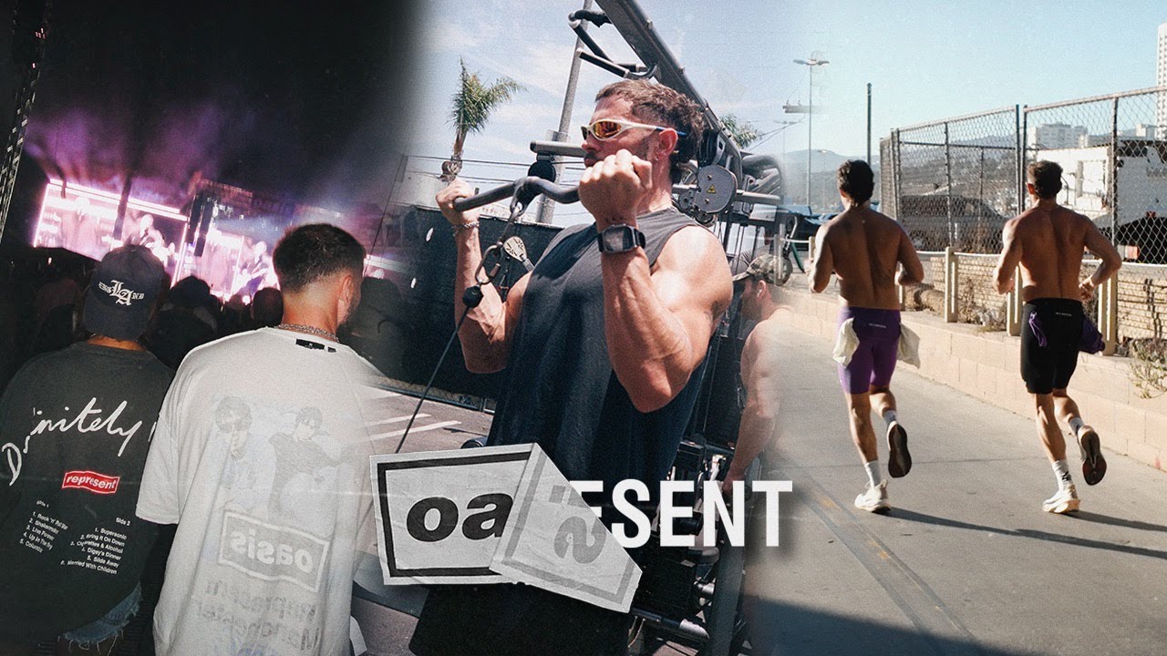 A Weekend In The Life of Two Founders in LA | Oasis Concert | Gold's Gym Training | Marathon Update