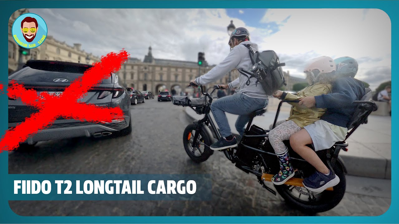 Ce vélo 🚴 a remplacé ma voiture 🚫🚗!! (Pour transporter mes enfants)