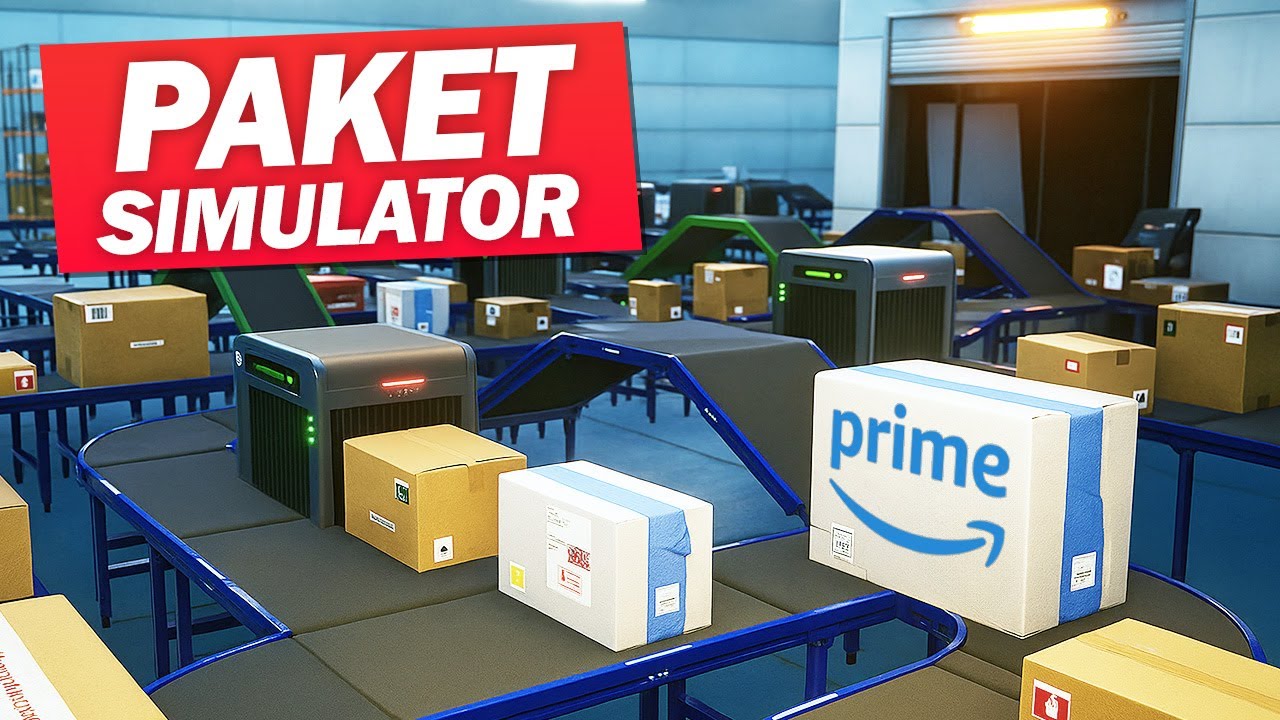 VOLLAUTOMATISCH mit VIELEN FÖRDERBÄNDERN! | Paket Simulator