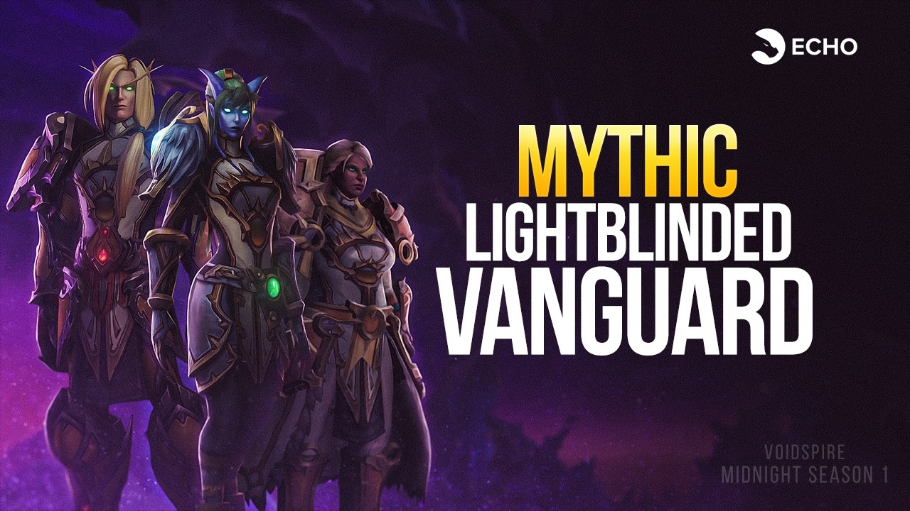 Echo против Mythic Lightblinded Vanguard | Midnight: Сезон 1 | Echo x RWF, Advanced by AMD