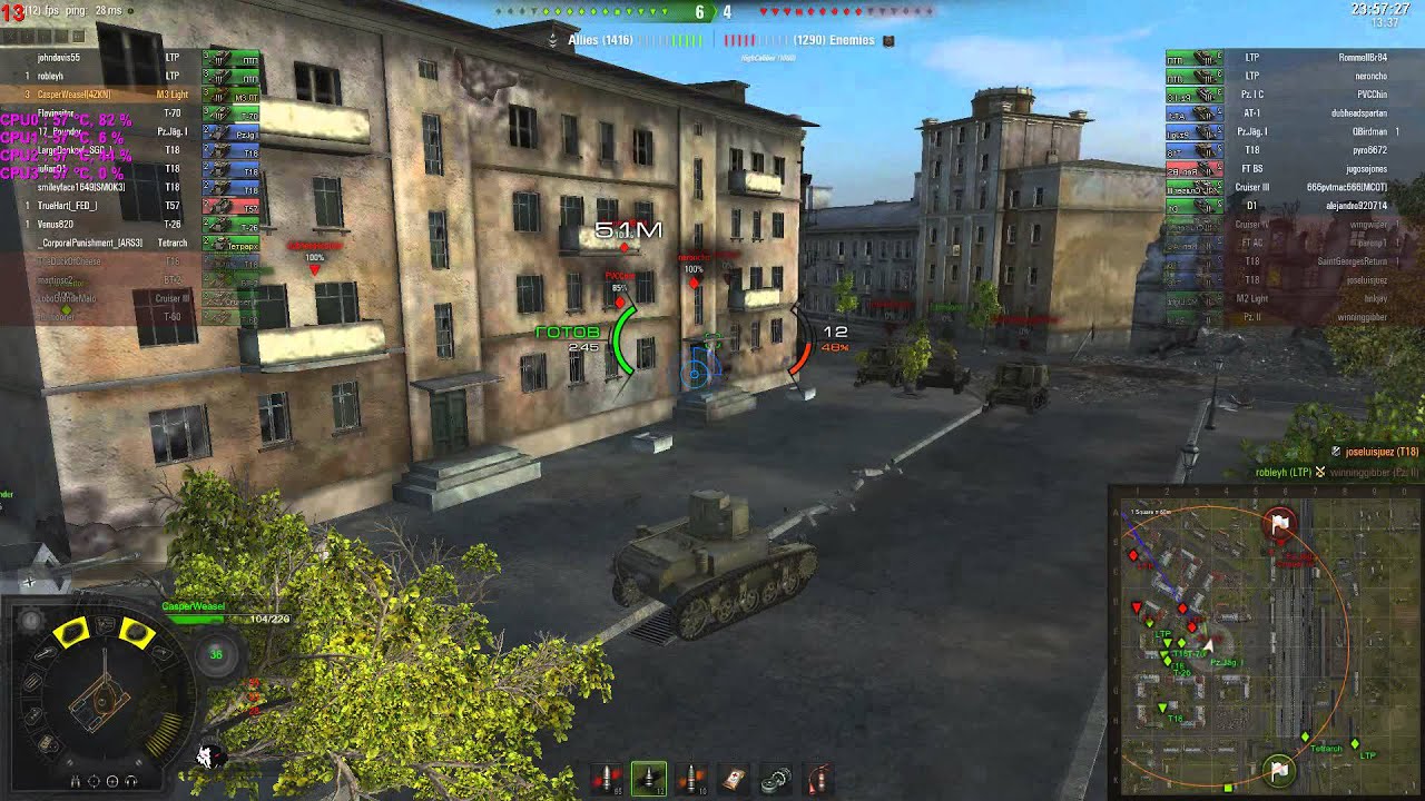 M3 Light Top Gun Taken due to TD