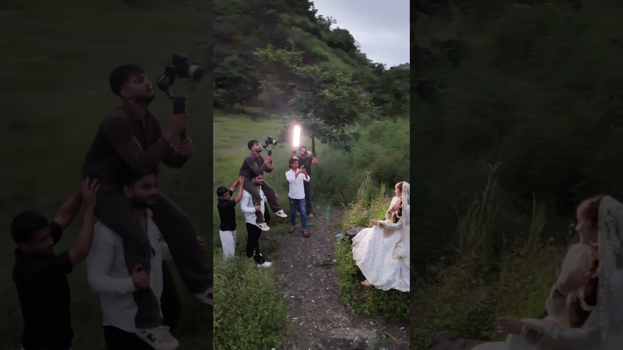 Zeeshan & Rashida shoot bts 😍📸 