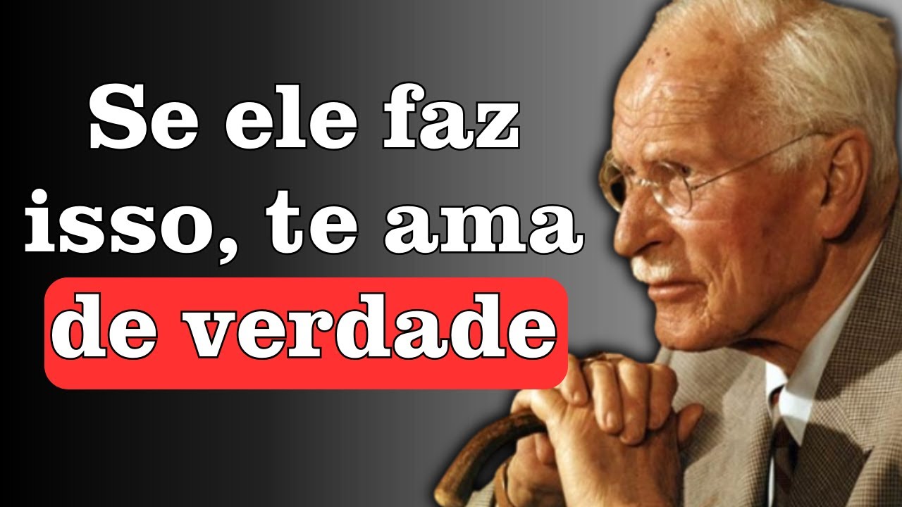 NENHUM homem finge ISSO, 6 sinais reais de amor | Psicologia de Carl Jung