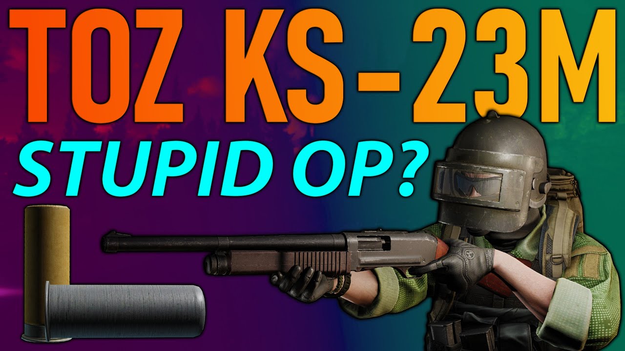 Tarkov's New Shotgun Is Insane! KS-23M vs Armor - 23x75 Ammo Breakdown - 12.8