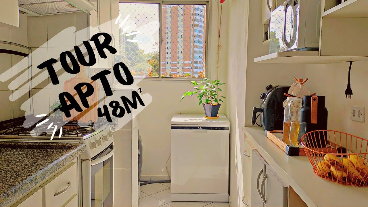 TOUR APARTAMENTO PEQUENO DECORADO