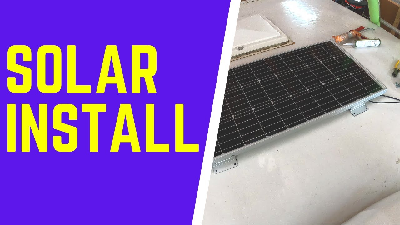 In The Shop - Truck Camper Solar install - S5 EP006