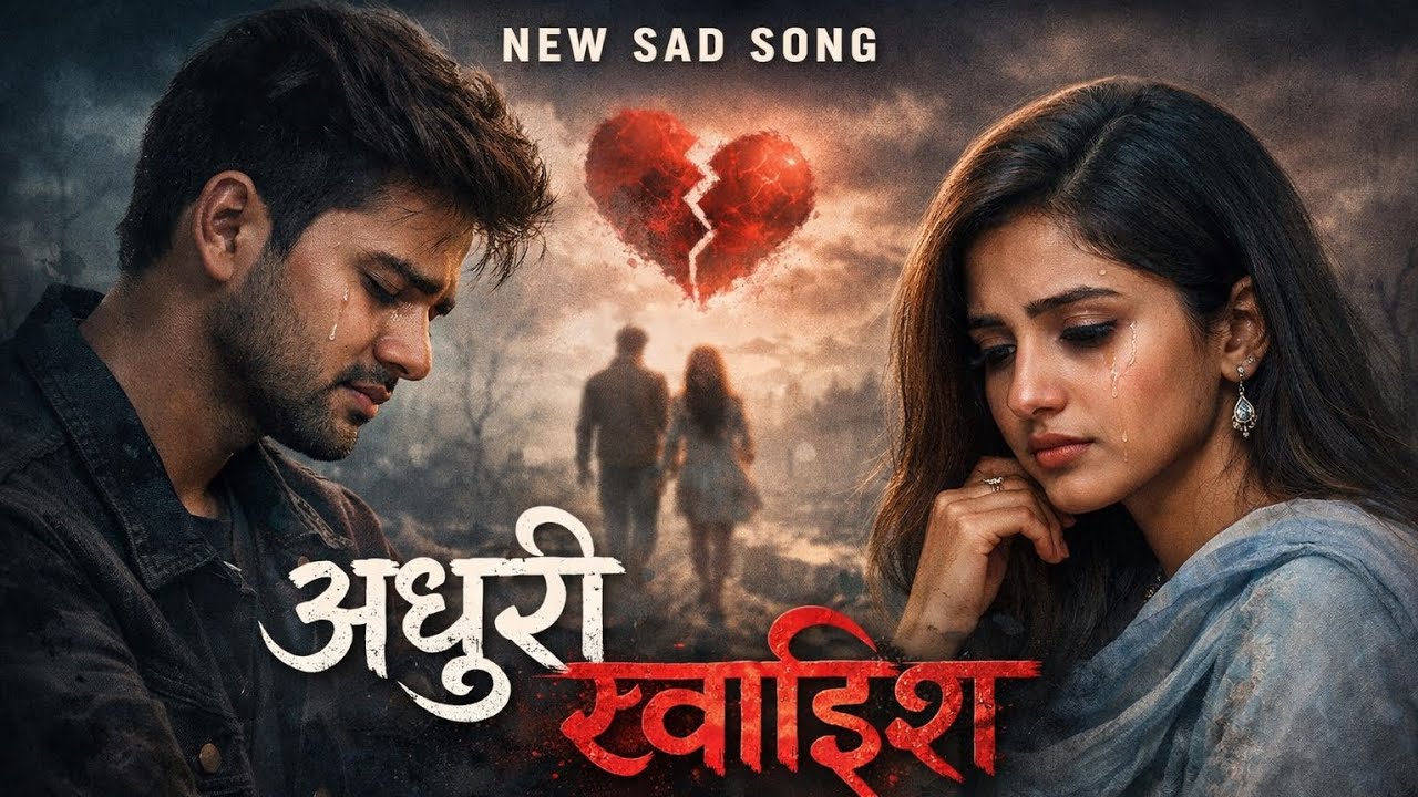ADHOORI KHWAHISH 💔 | Heart Touching Sad Song 2026 | New Hindi Song #sadsong#sad#song#sadmusic#broken