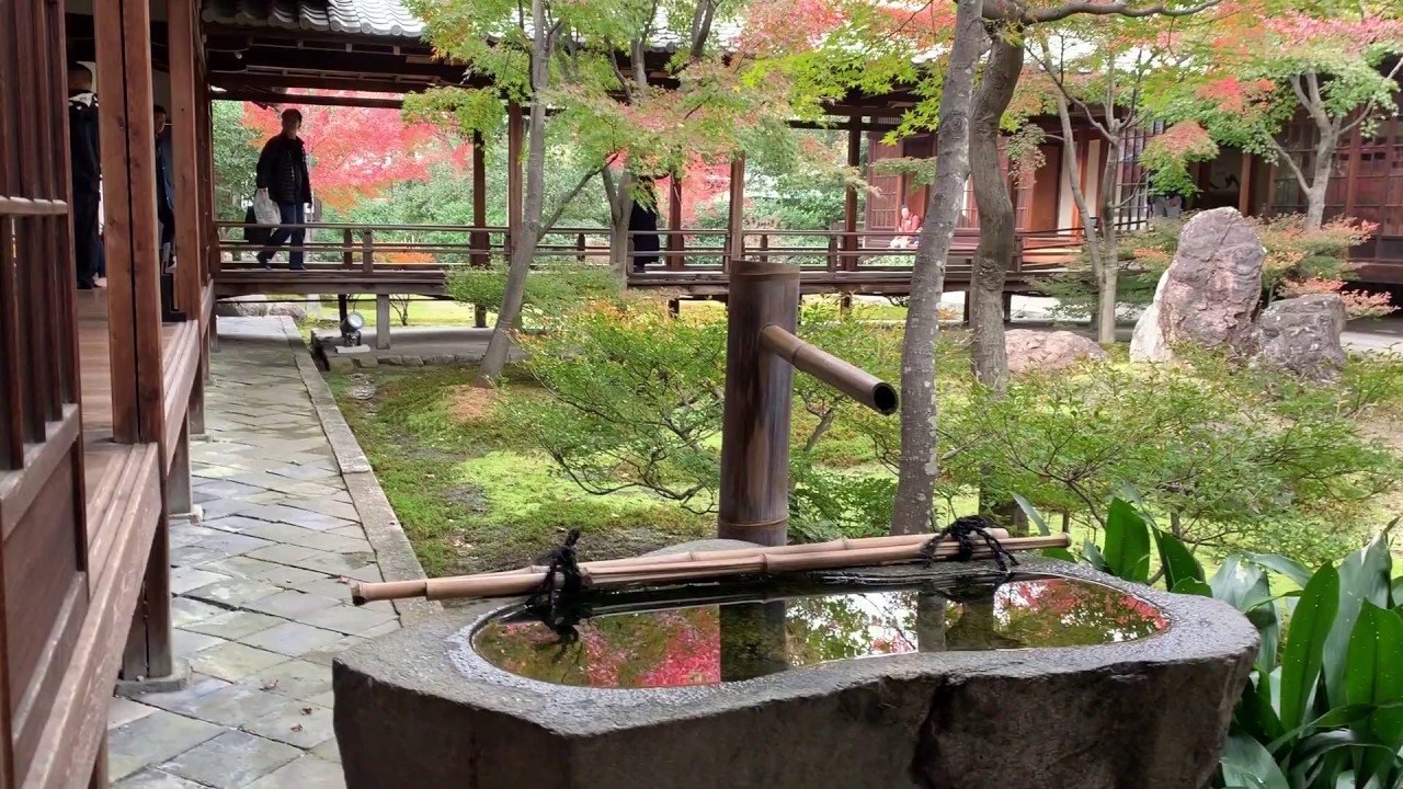 建仁寺 庭園（潮音庭）の紅葉1  2018年12月1日 秋【京都の紅葉】