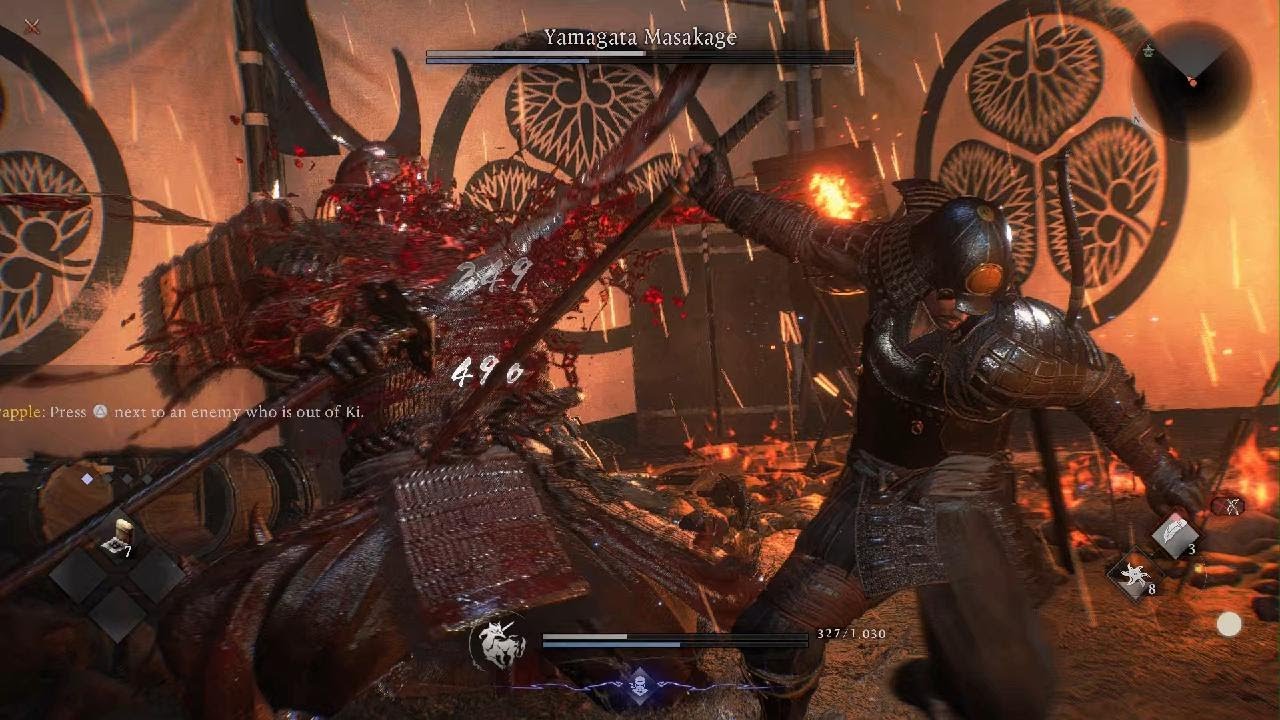 Nioh 3 - Lynrowen vs Yamagata Masakage