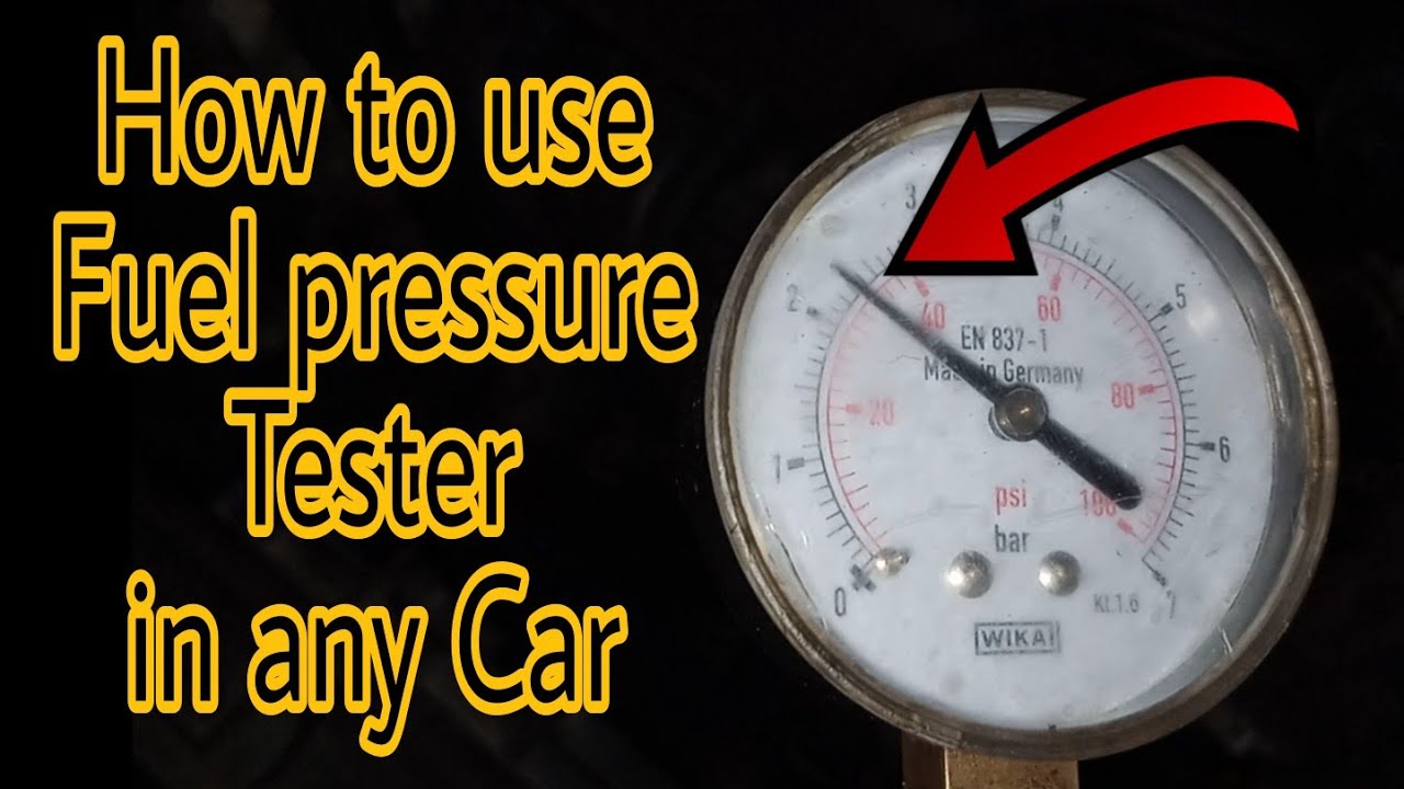 How to use Fuel pressure Tester in any car | Urdu zuban ma | The Car Doctor Pakistan