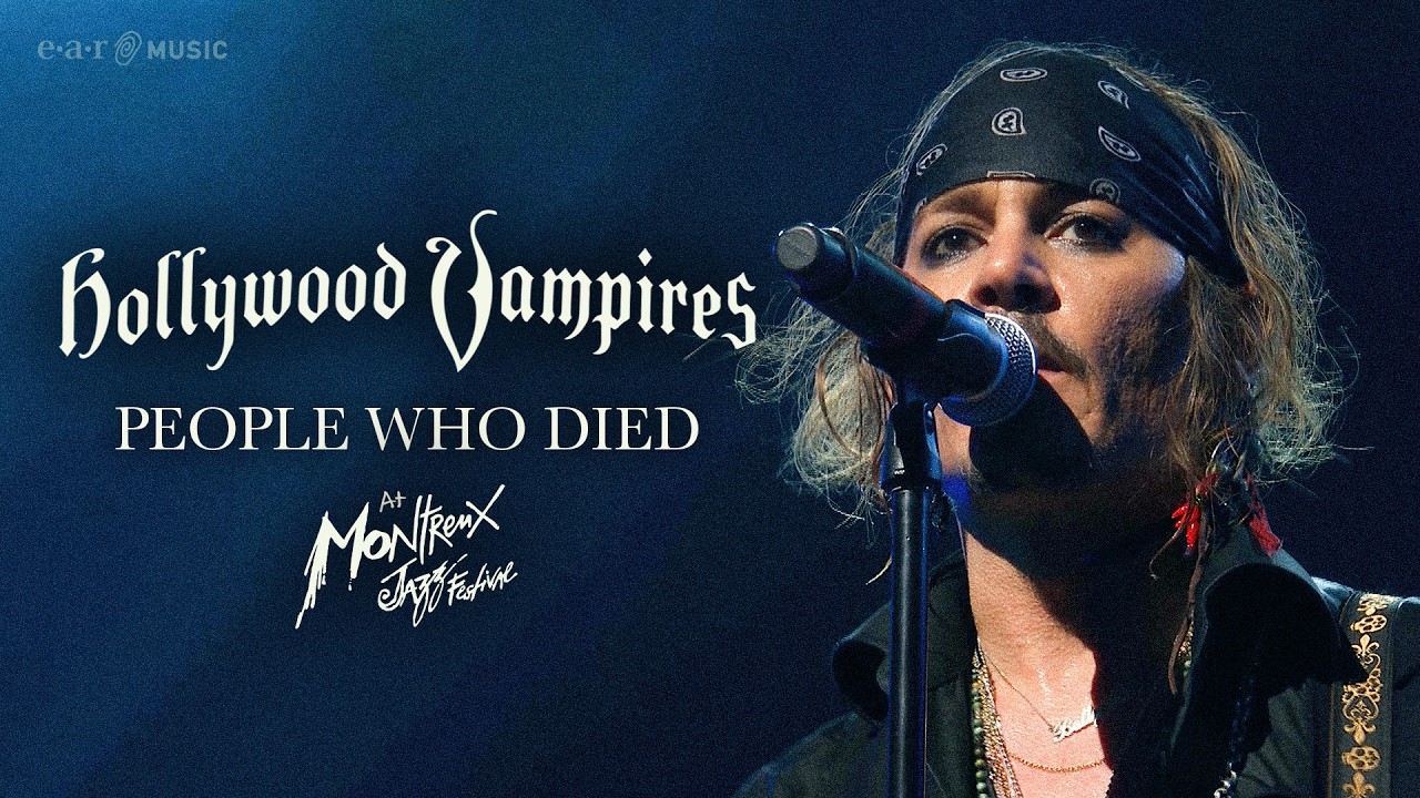 Hollywood Vampires - People Who Died (At Montreux Jazz Festival)
