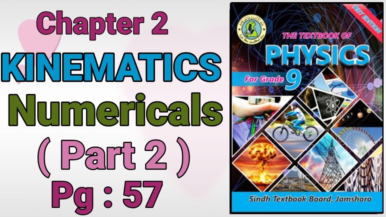New Book Class 9 | Physics Numericals | Part 2 , Chapter 2 , Sindh Text Book Board by Physics Plus