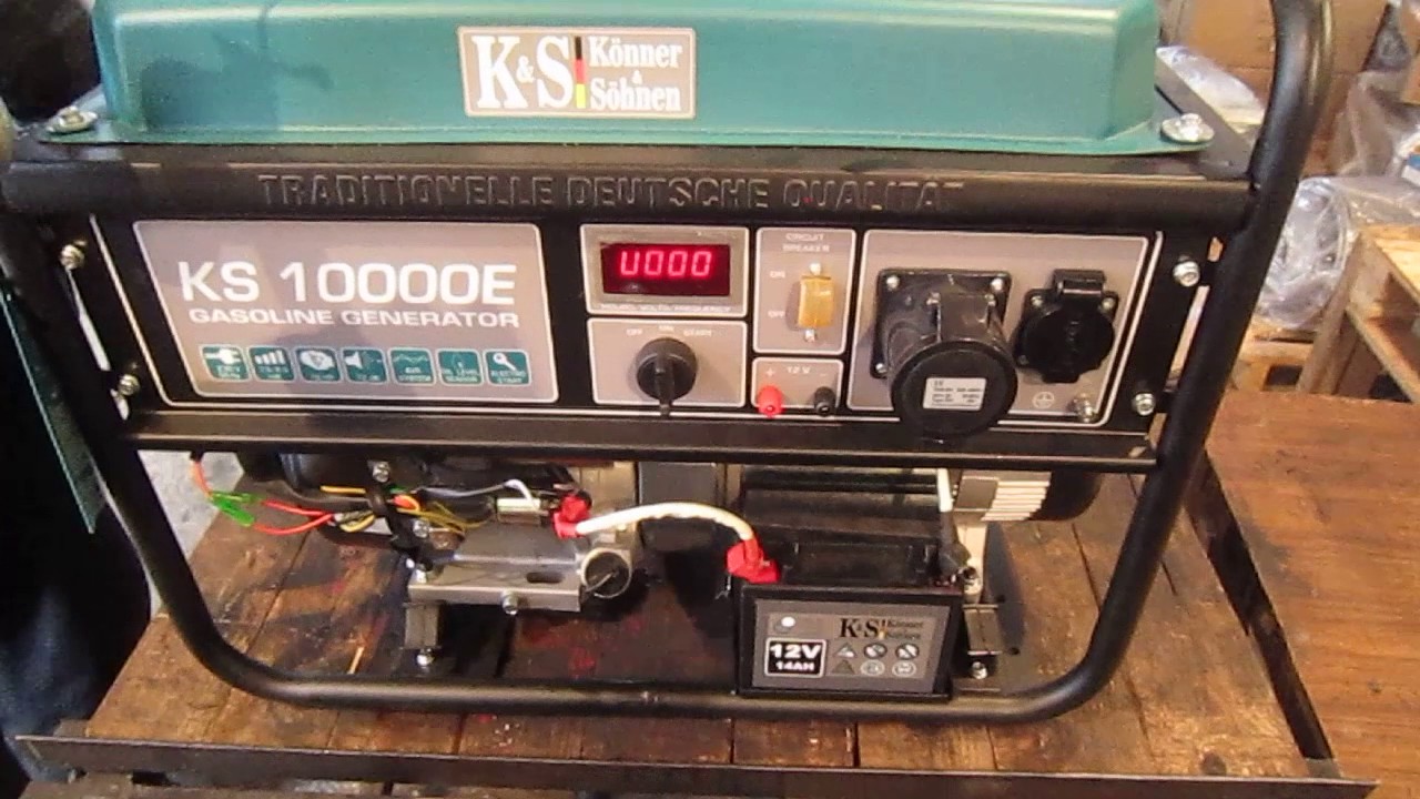 KS 10000 е, запуск