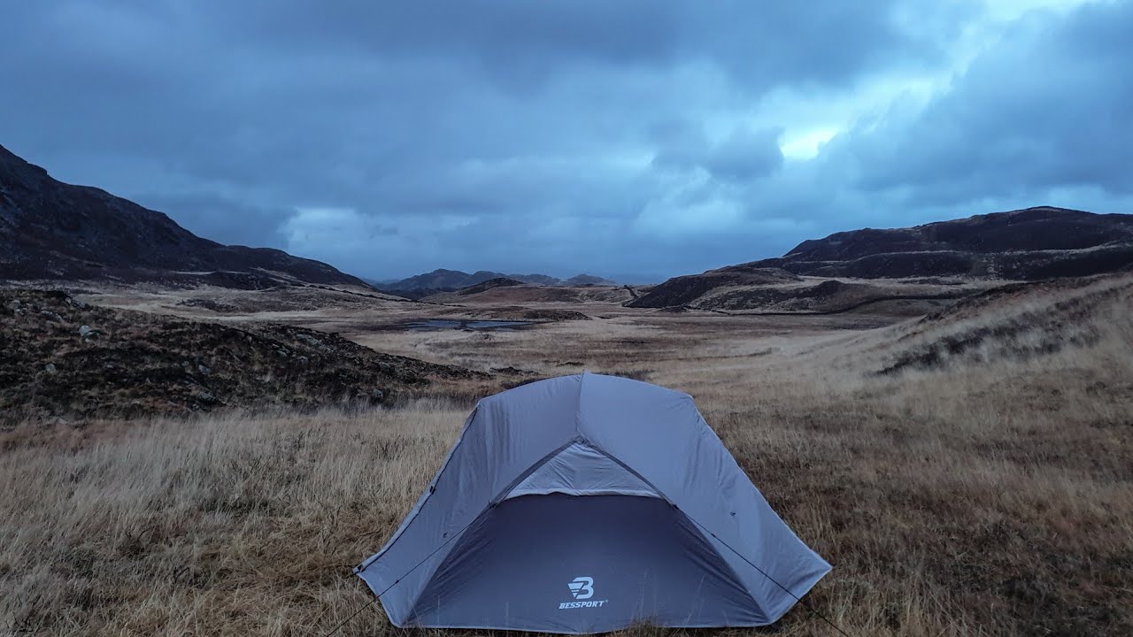 Cregennan Lakes wild camping Snowdonia