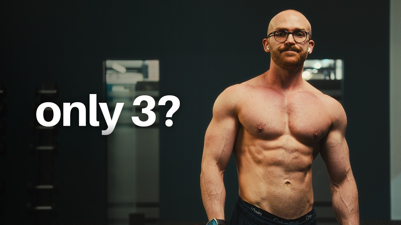 Всего 3 упражнения &mdash; и вы накачаетесь!