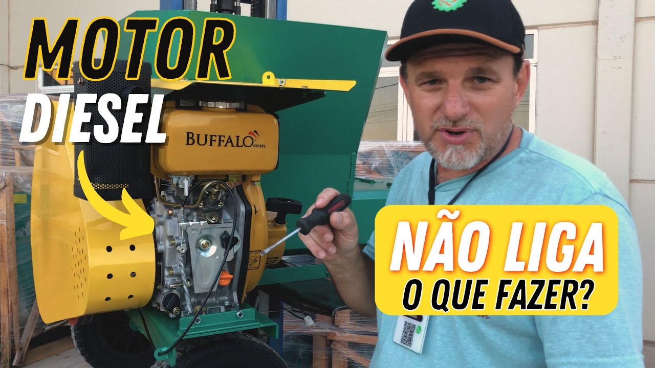 O que fazer quando o motor a DIESEL não quer pegar | Ensacadoras de silagem e ensiladeiras