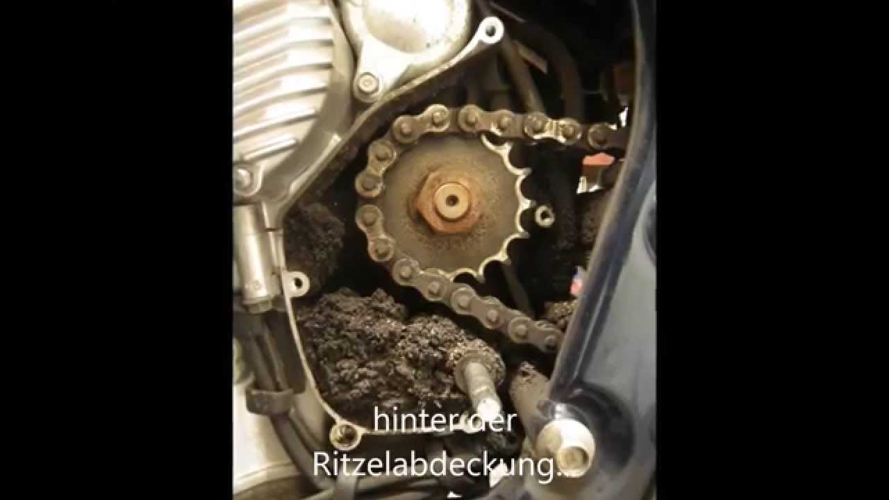 Yamaha XJ 600 S Diversion - Kettensatzwechsel