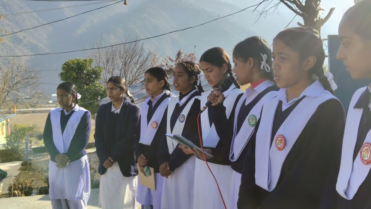 उठो जवान देश के वसुंधरा पुकारती समूह गान#Group song #देशभक्तिगीत#ggicchinyalisaur #sonamnegigirlsedu
