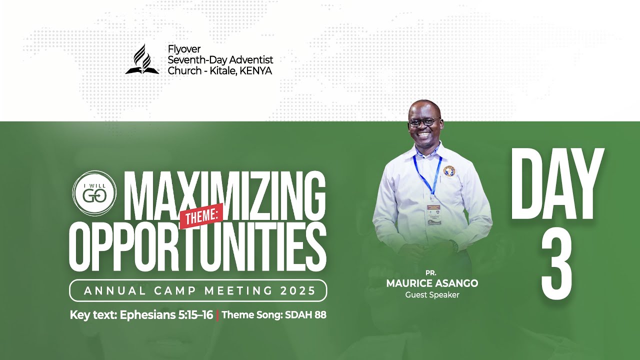 Day 3 Evening Service | Camp Meeting 2025 - I Will Go, Maximzing Every Opportunities