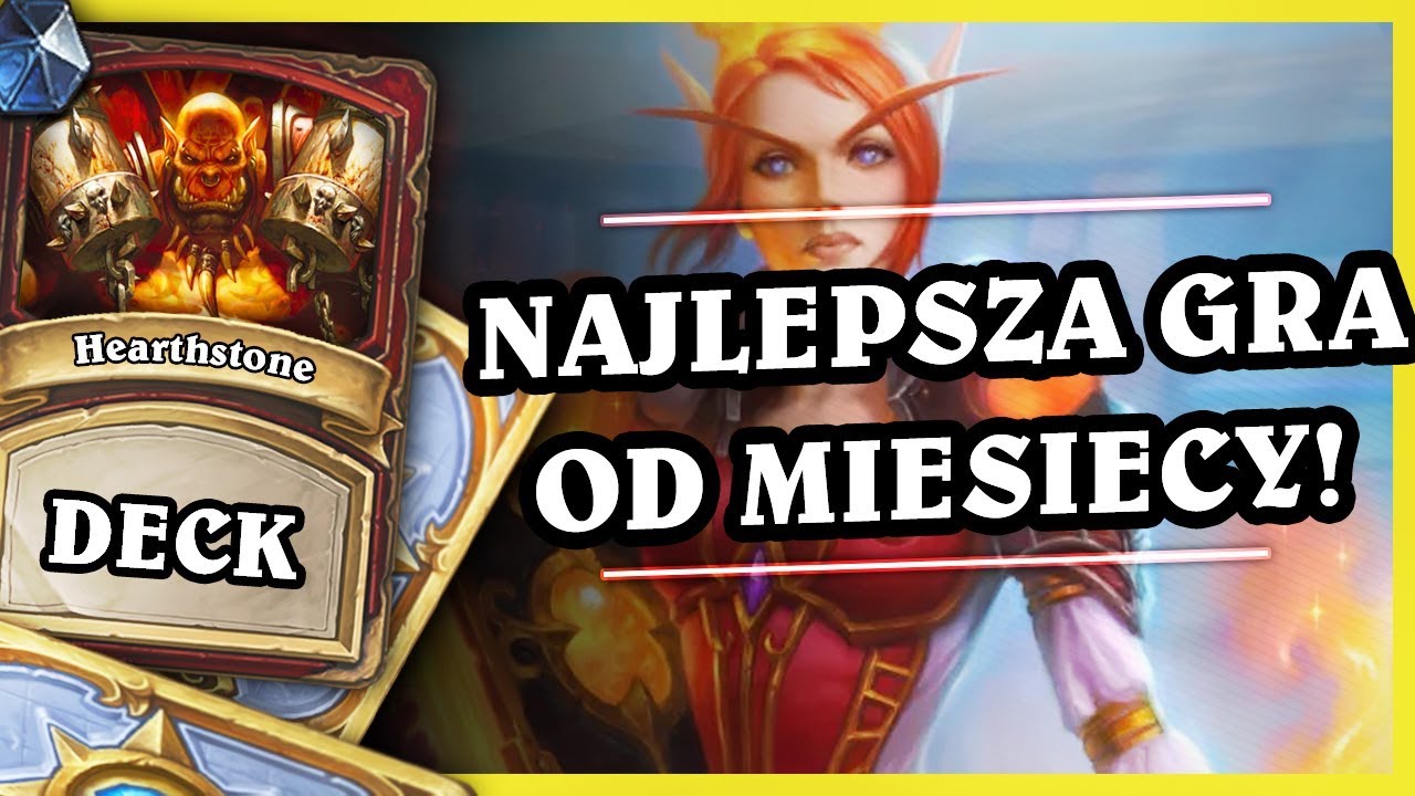 NAJLEPSZA GRA OD MIESIĘCY! - CONTROL WARRIOR - Hearthstone Deck (Rise of Shadows)