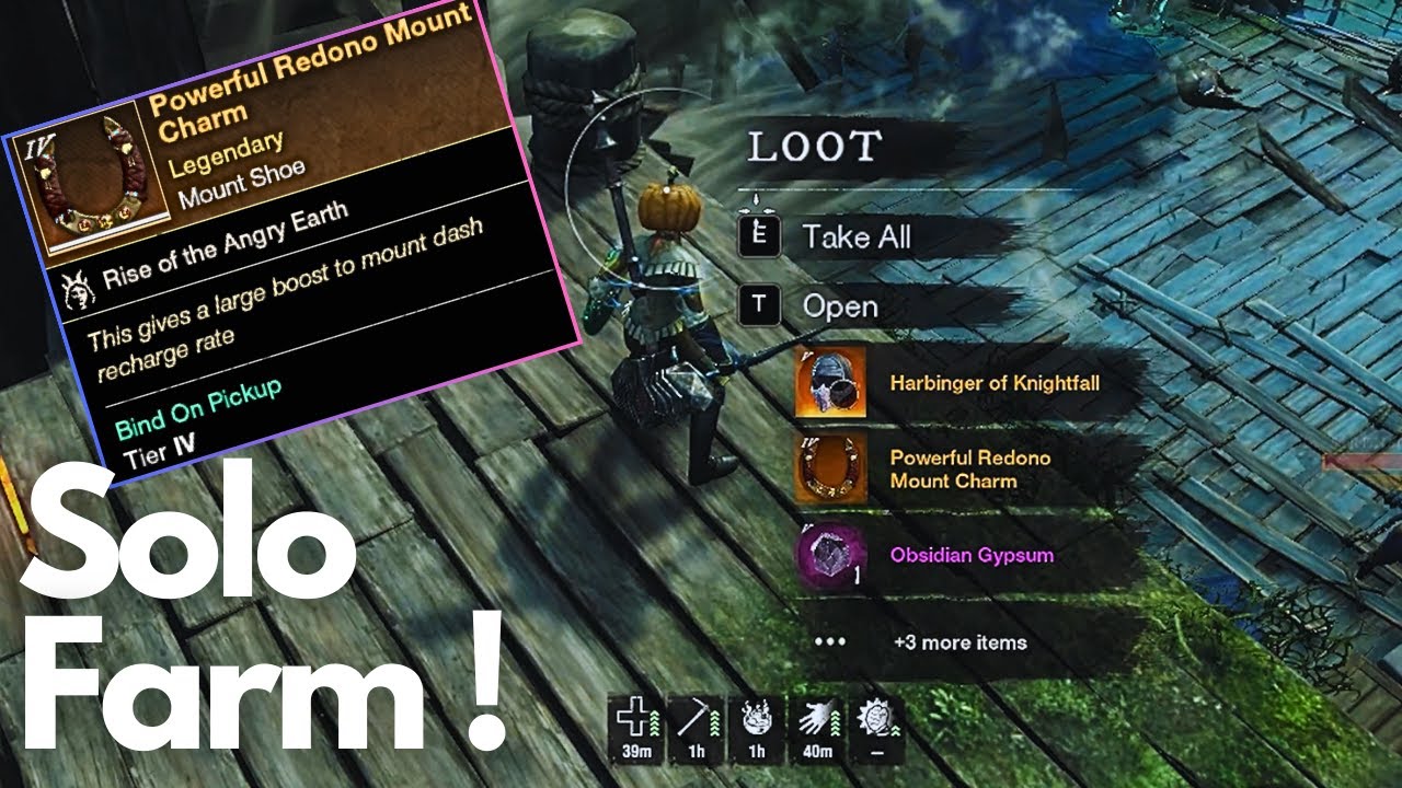 New World - Powerful Redono Mount Charm