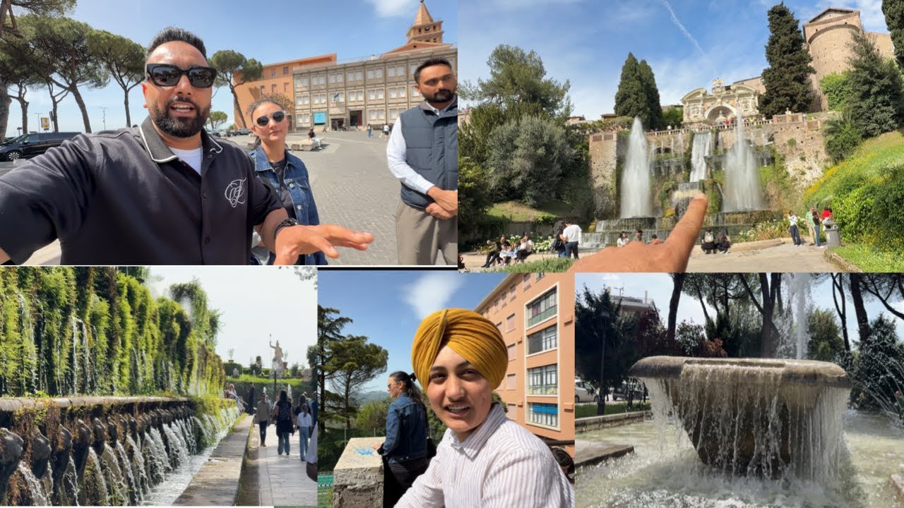 ਇਟਲੀ ਦੀ ਰਾਜਧਾਨੀ ਰੋਮ ਦਾ ਸੱਭ ਤੋਂ ਉੱਚਾ ਤੇ ਸੋਹਣਾ ਪਿੰਡ😍ਇੱਥੋਂ ਦਿਸਦਾ ਸਾਰਾ ਰੋਮ💯TIVOLI😍PUNJABI ITALY VLOG