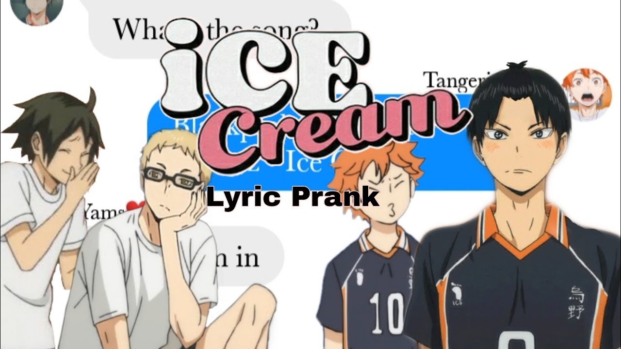 [HAIKYUU!! text] Hinata & Yamaguchi prank - Ice Cream (blackpink ft. Selena Gomez) -NOYA's WAIFU