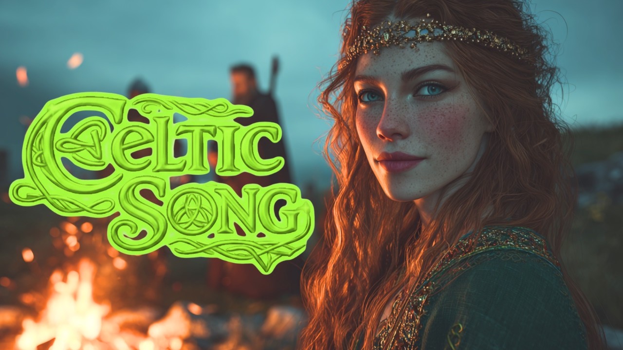 Celtic Legends Song | Mystical Irish Female Vocals by the Fire