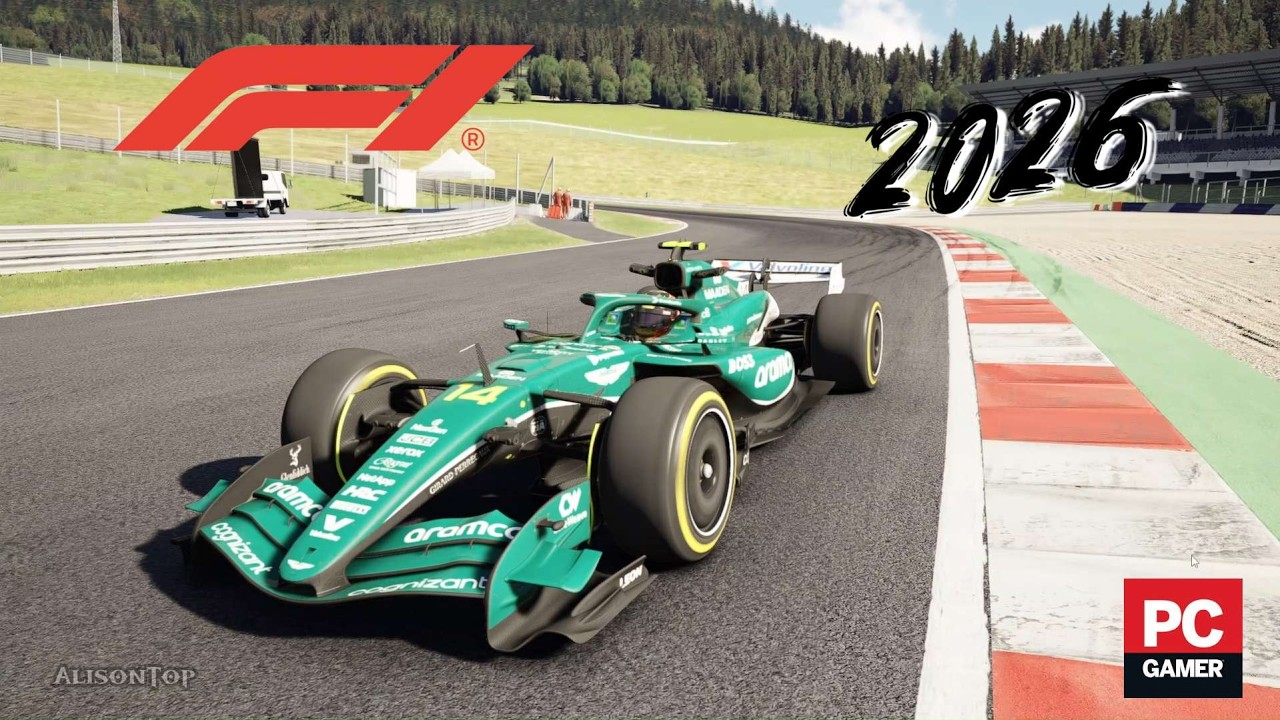 F1 Testes de Pre Temporada Mod Concept