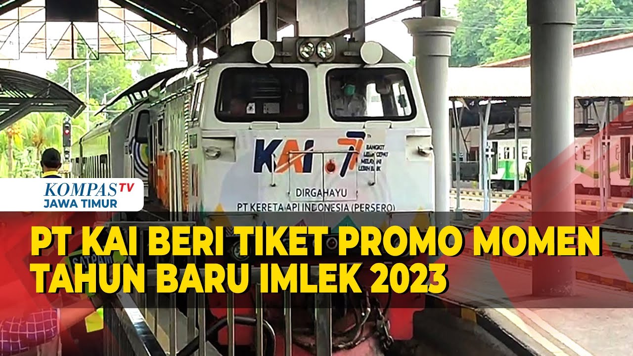 Tahun Baru Imlek, PT KAI Beri Layanan Tiket Promo Kereta Api Jarak Jauh