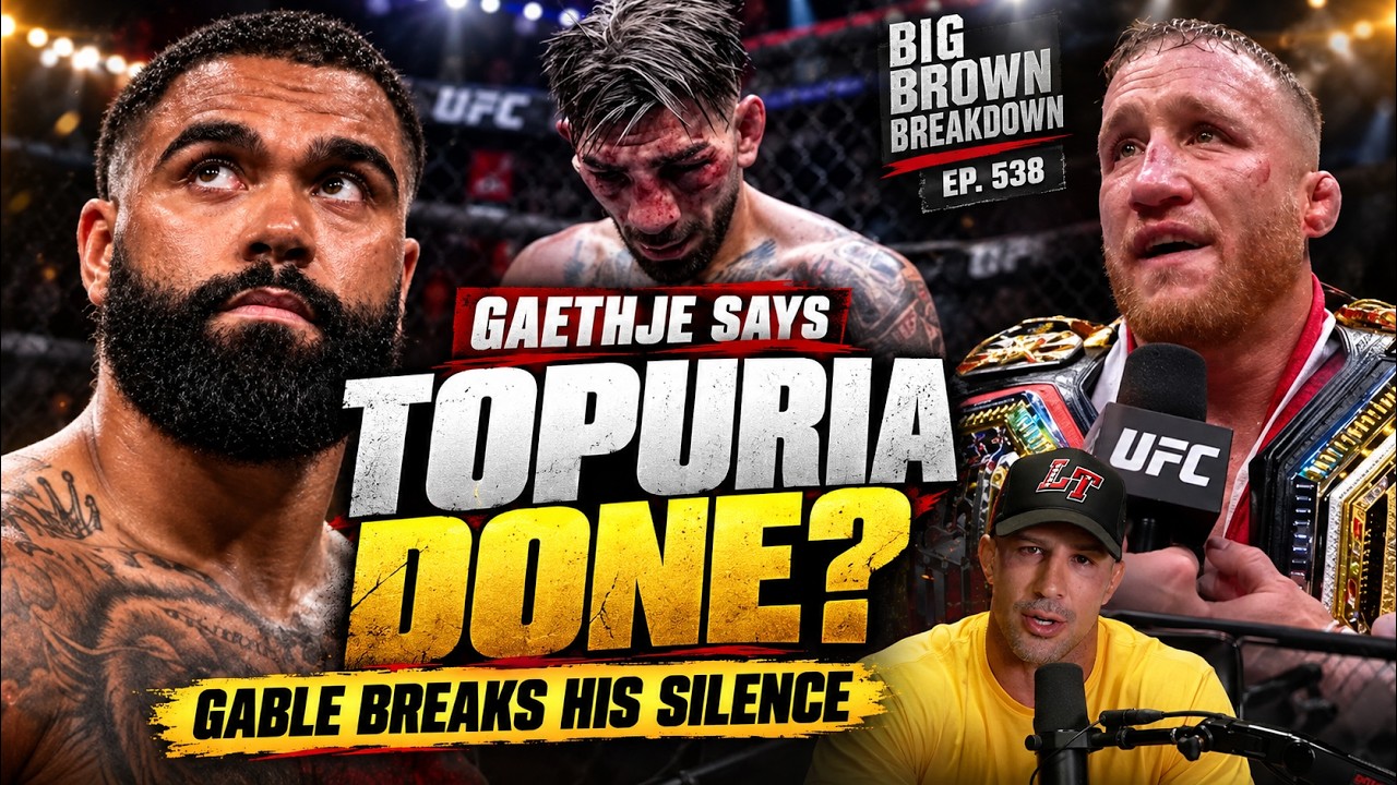 Gaethje Says Topuria is DONE + Gable Steveson Breaks His Silence | Big Brown Breakdown Ep. 538 #UFC