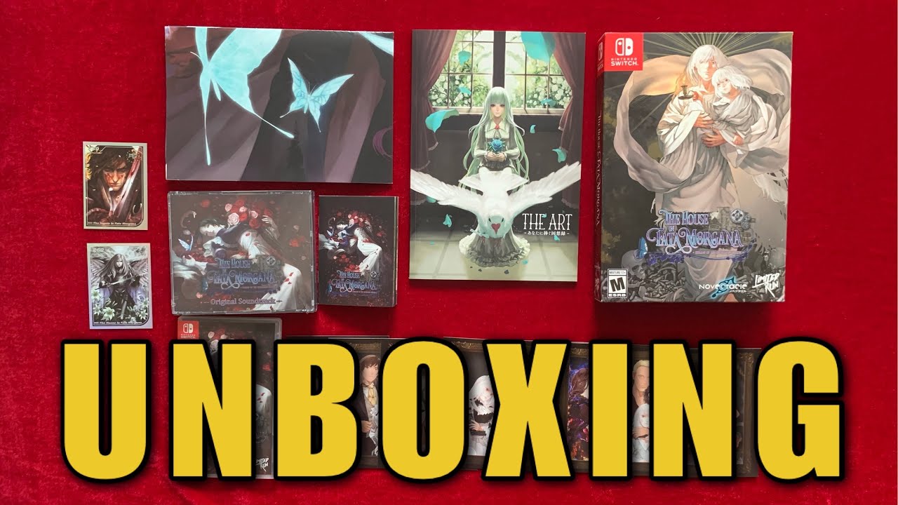 Unbox The House in Fata Morgana Switch Collector Edition ファタモルガーナの館