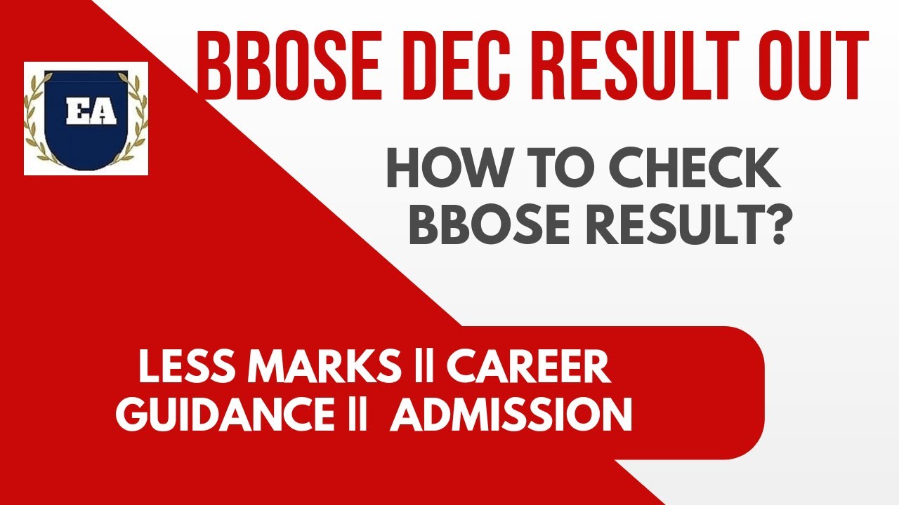 BBOSE DEC RESULT || IMP UPDATE || HOW TO CHECK RESULT??