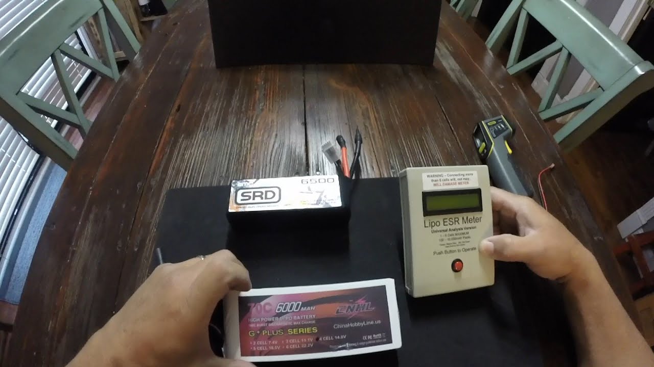 SMC SRD vs CHL 6000 70c lipo IR comparison
