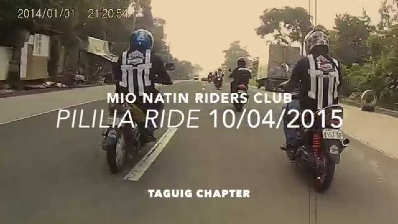 Mio Natin Taguig Chapter Ride To Pililia Wind Farm
