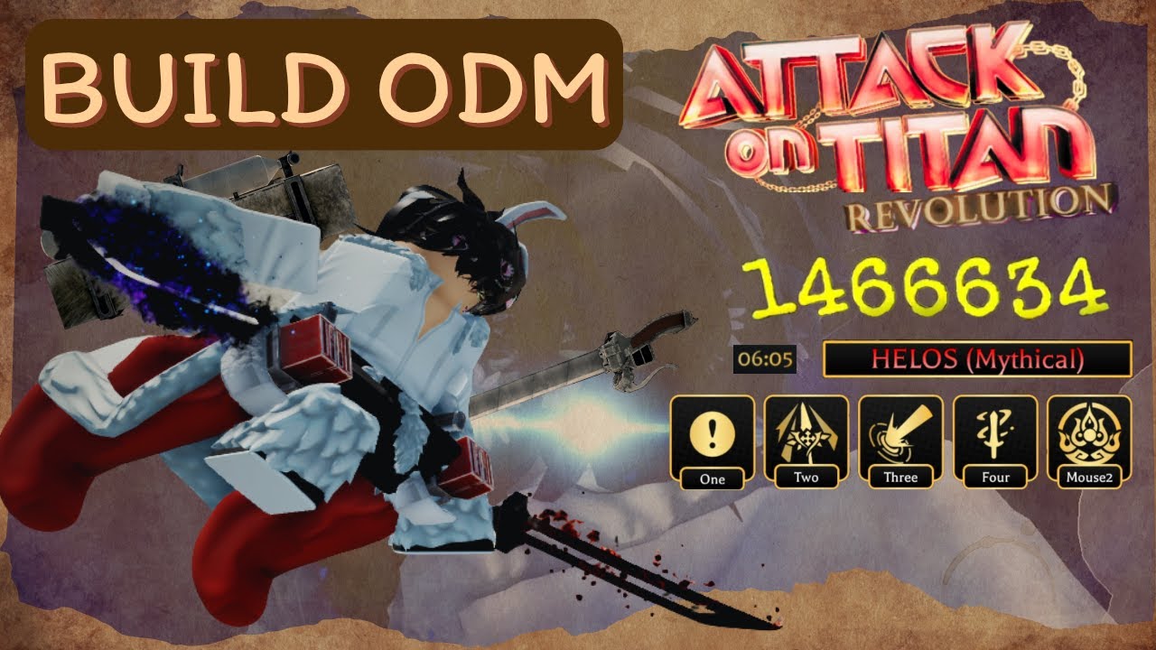 Attack on Titan Revolution รีวิว Build ODM