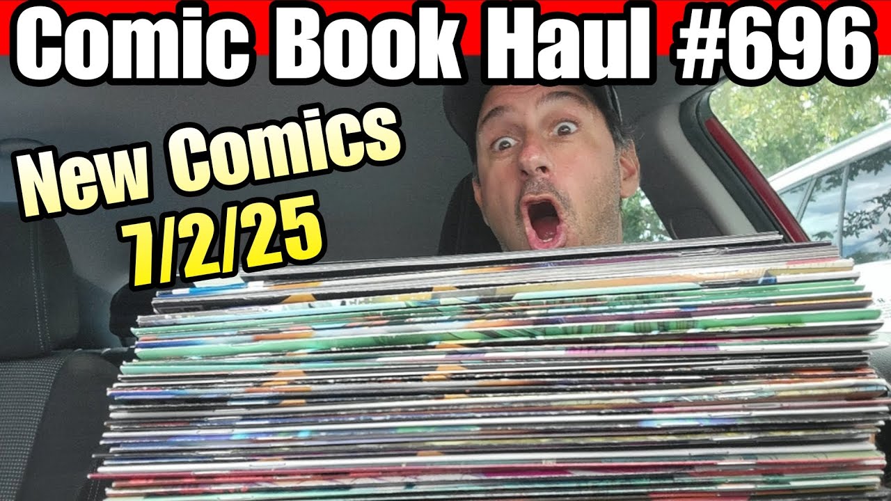 Comic Book Haul #696 A Ginormous Haul Featuring Two Weeks Worth Of Comics 🤯