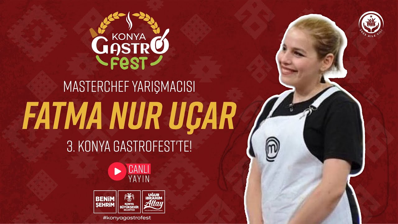3. Konya Gastrofest Devam Ediyor | CANLI  | 4.GÜN