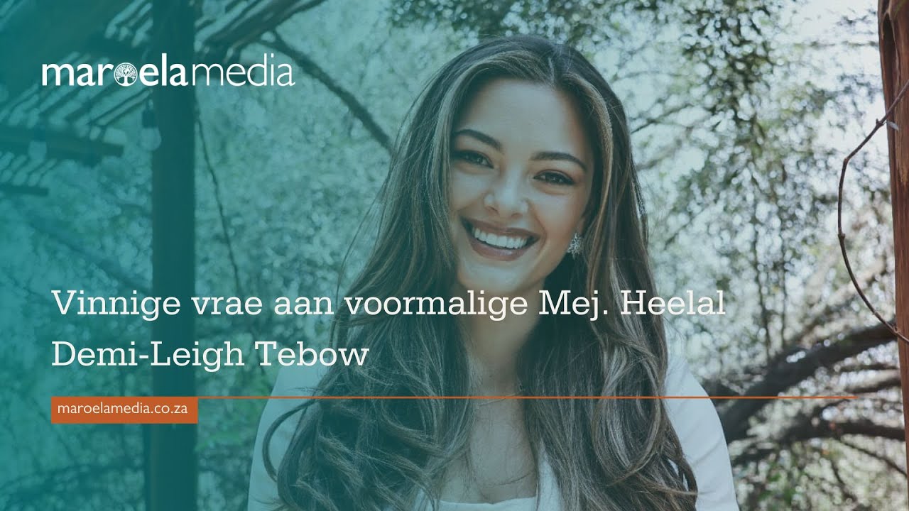 Vinnige vrae aan Demi-Leigh Tebow