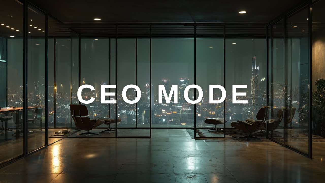 Ambient Focus Music for Deep Work | CEO Mode
