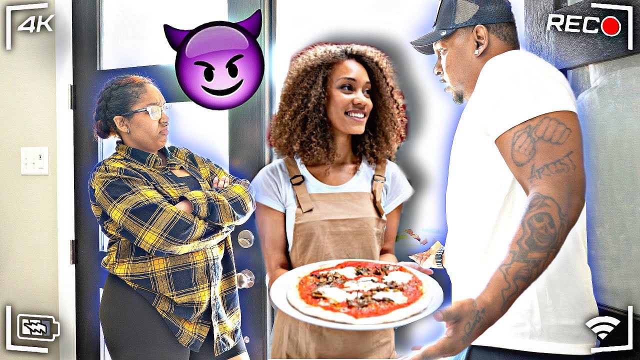 FLIRTY NEIGHBOR COOKED ME FOOD PRANK ON WIFE!!  *SHE PUT ME OUT*