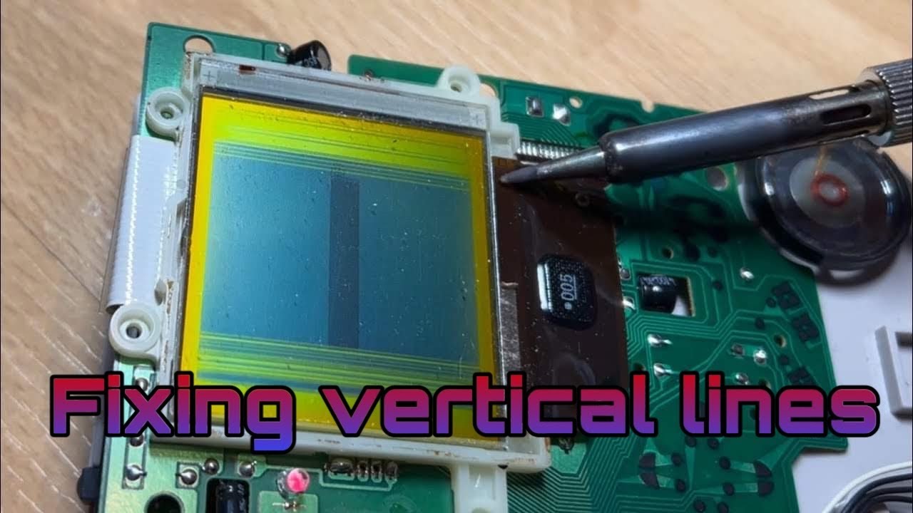 Fixing Gameboy Screens That Have A Lot Of Vertical Lines (Tutorial/Guide)
