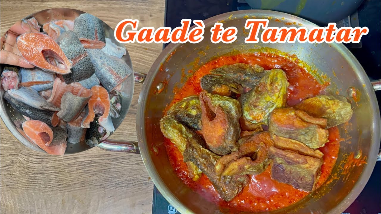 Tamatar🍅te Gaadé | Рецепт рыбы с помидорами и форелью по-кашмирски | Зимний рецепт рыбы.