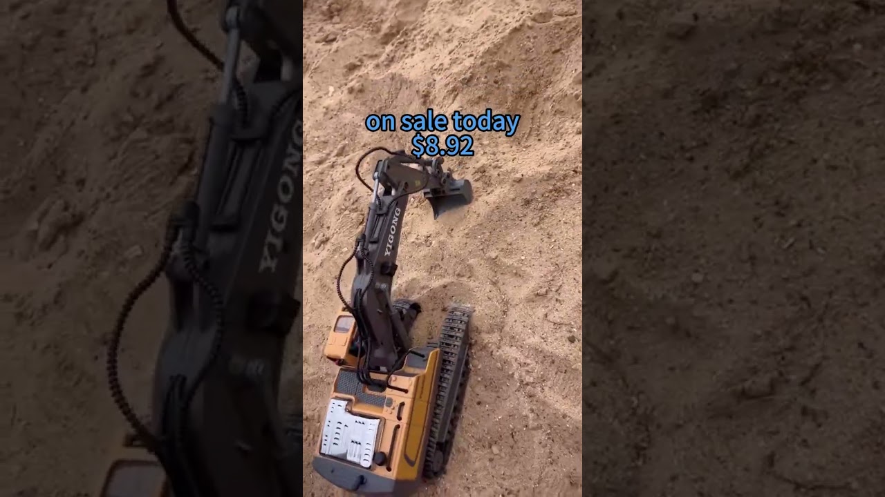 Grab a Toy Excavator for Just $8.92 – Limited Time Offer!
