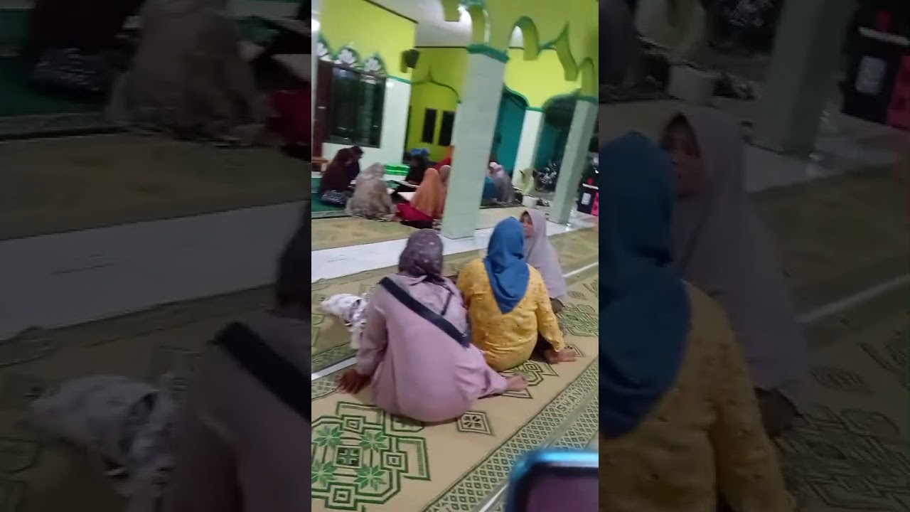 Tarawih bersama bpk camat Kebakkramat di Masjid Kebakkrama#