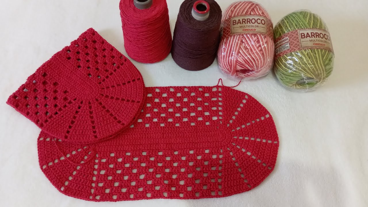 PRODUÇÃO COM CONES ABERTOS/ Tapete Elzene do @ATELIÊ LOREN CROCHÊ #vlog #pardetapete