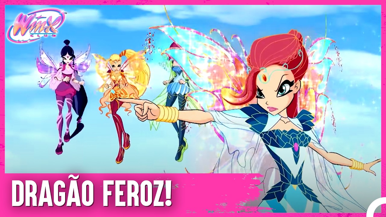 WİNX VS DRAGÃO: Quem tem o maior Poder Mágico? 💎🐲 | Winx Club